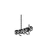 View STAY,  FRONT BUMPER,  NO. 2 LEFT Full-Sized Product Image