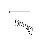 View License Plate Bracket (Front) Full-Sized Product Image