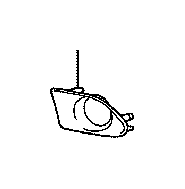 View Fog Light Trim (Left) Full-Sized Product Image