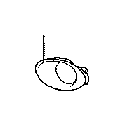 View Fog Light Trim (Left) Full-Sized Product Image
