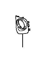 View Fog Light Trim (Left, Front) Full-Sized Product Image 1 of 2