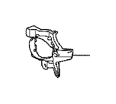 View Fog Light Bracket (Left) Full-Sized Product Image