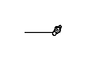 View BOLT,  BACK DOOR STAY Full-Sized Product Image