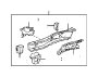 View Battery Tray Bracket (Left) Full-Sized Product Image