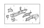 View BRACKET SUB-ASSEMBLY,  FRONT SUSPENSION MEMBER MOUNTING,  FRONT LEFT Full-Sized Product Image