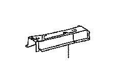 View REINFORCEMENT SUB-ASSEMBLY,  REAR FLOOR SIDE MEMBER,  REAR LEFT Full-Sized Product Image 1 of 2