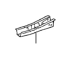View Frame Side Member (Right, Rear) Full-Sized Product Image