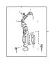 View RETAINER,  FRONT BUMPER ARM,  RIGHT Full-Sized Product Image