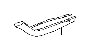 View Floor Side Rail (Left, Front, Rear) Full-Sized Product Image