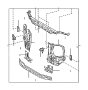 View Radiator Support Panel Reinforcement (Left) Full-Sized Product Image