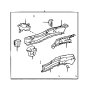 View BRACKET SUB-ASSEMBLY,  BODY MOUNTING,  NO. 1 LEFT Full-Sized Product Image