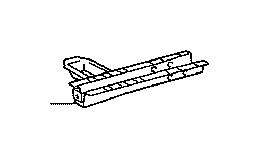 View Floor Side Rail Reinforcement (Left, Front) Full-Sized Product Image