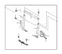View STAY,  RADIATOR SUPPORT,  LEFT Full-Sized Product Image