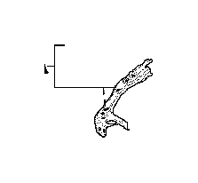 View Radiator Support Tie Bar Extension (Right, Upper) Full-Sized Product Image