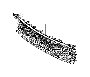 View GRILLE,  RADIATOR,  LOWER Full-Sized Product Image 1 of 4