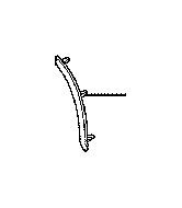 View Wheel Arch Molding (Right, Front) Full-Sized Product Image 1 of 1