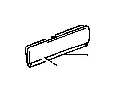 View DOOR ASSEMBLY,  GLOVE COMPARTMENT Full-Sized Product Image 1 of 1
