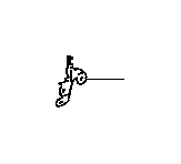 View BRACKET,  INSTRUMENT PANEL LOWER MOUNTING,  NO. 2 Full-Sized Product Image 1 of 6