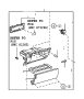 View PIN,  GLOVE COMPARTMENT DOOR LOCK Full-Sized Product Image