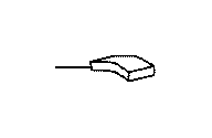View CUSHION,  INSTRUMENT PANEL,  NO. 4 Full-Sized Product Image 1 of 3
