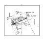 View Glove Box Door Bumper Full-Sized Product Image