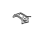 View Parking Brake Cable Bracket Full-Sized Product Image 1 of 1
