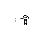View Seat Armrest Cup Holder Screw Full-Sized Product Image