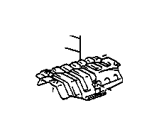 View Floor Pan Heat Shield Full-Sized Product Image 1 of 8