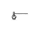 View Door Hinge Bolt (Front, Rear) Full-Sized Product Image