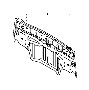 View BRACKET,  REAR BUMPER COVER,  NO. 1 Full-Sized Product Image 1 of 3