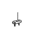 View BRACKET,  HOT AIR INTAKE,  NO. 2 Full-Sized Product Image