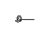 View STRIKER ASSEMBLY,  LUGGAGE HOLD BELT Full-Sized Product Image