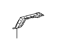 View Seat Track Reinforcement (Rear) Full-Sized Product Image 1 of 2