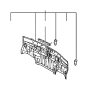 View BRACKET,  REAR BUMPER COVER,  NO. 1 Full-Sized Product Image