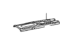 View Floor Pan Crossmember (Left, Front) Full-Sized Product Image 1 of 3