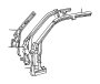 View Body A-Pillar Reinforcement (Left, Front, Lower) Full-Sized Product Image 1 of 1