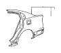 View Quarter Panel Extension (Left) Full-Sized Product Image