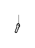 View Folding Seat Latch Release Handle (Rear) Full-Sized Product Image 1 of 3