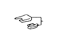 View LOCK ASSEMBLY,  FOLD SEAT,  RIGHT Full-Sized Product Image 1 of 1