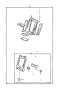 View STOPPER,  REAR SEAT CENTER ARMREST DOOR Full-Sized Product Image 1 of 1