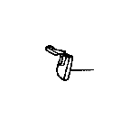 View Seat Belt Retractor Cover (Front, Rear) Full-Sized Product Image