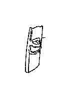 View COVER,  SHOULDER BELT ANCHOR,  RIGHT Full-Sized Product Image