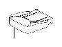 View Seat Cushion Pad (Left, Front) Full-Sized Product Image 1 of 2