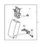 View Seat Armrest Cup Holder (Rear) Full-Sized Product Image 1 of 3