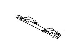 View BRACKET SUB-ASSEMBLY,  CHILD RESTRAINT SEAT ANCHOR,  RIGHT Full-Sized Product Image