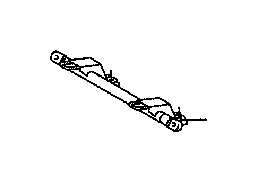 View BRACKET SUB-ASSEMBLY,  CHILD RESTRAINT SEAT ANCHOR,  RIGHT Full-Sized Product Image