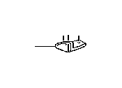 View Seat Belt Guide (Right, Rear) Full-Sized Product Image