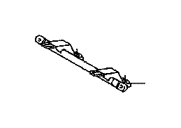 View BRACKET SUB-ASSEMBLY,  CHILD RESTRAINT SEAT ANCHOR,  LEFT Full-Sized Product Image