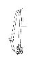 View 7322060510A0 Full-Sized Product Image for your 2012 Lexus GX 460 Z(MODEL MARK)  