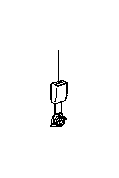View Seat Belt Receptacle (Right, Rear) Full-Sized Product Image 1 of 1